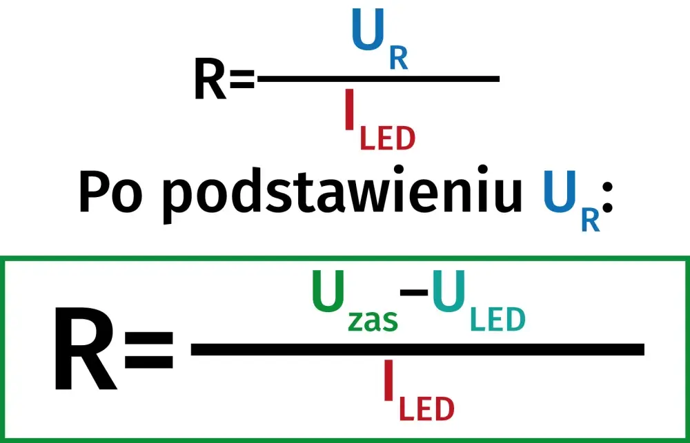 Jak dobrać opornik do LED: prosty wzór i przykład obliczania wartości