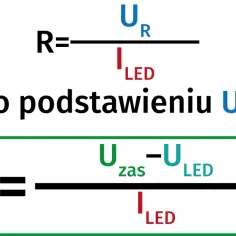 Jak dobrać opornik do LED: prosty wzór i przykład obliczania wartości